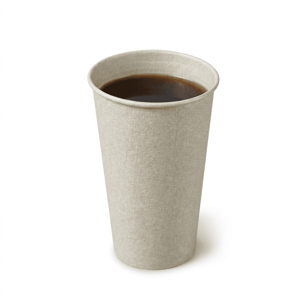 Single Wall-Bamboo Paper Cup