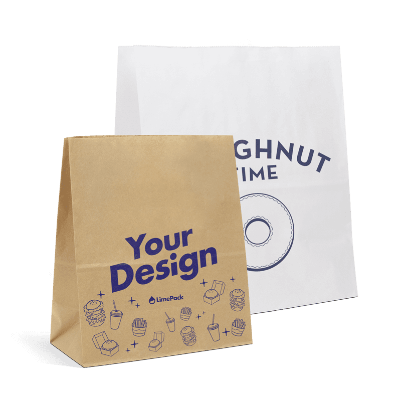 Block Bottom Paper Bag