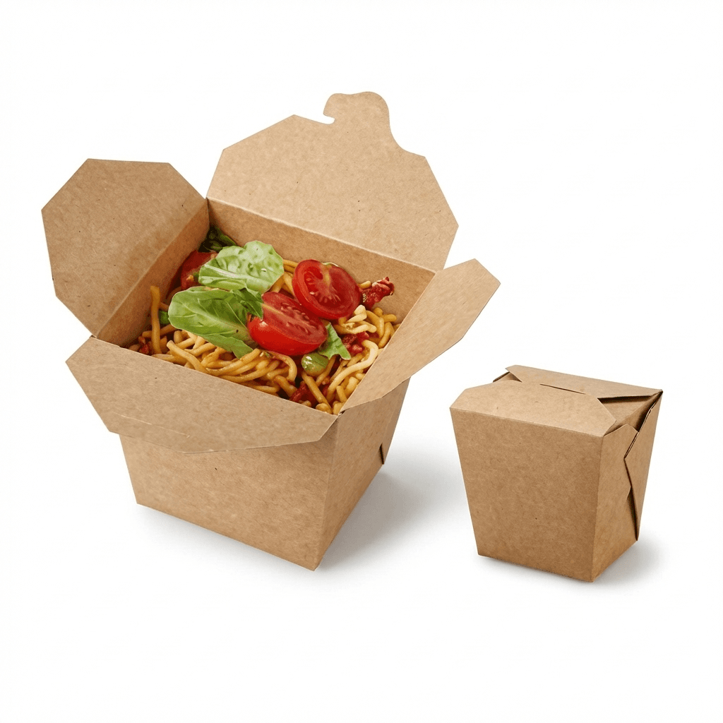 Kraft Square Food Box