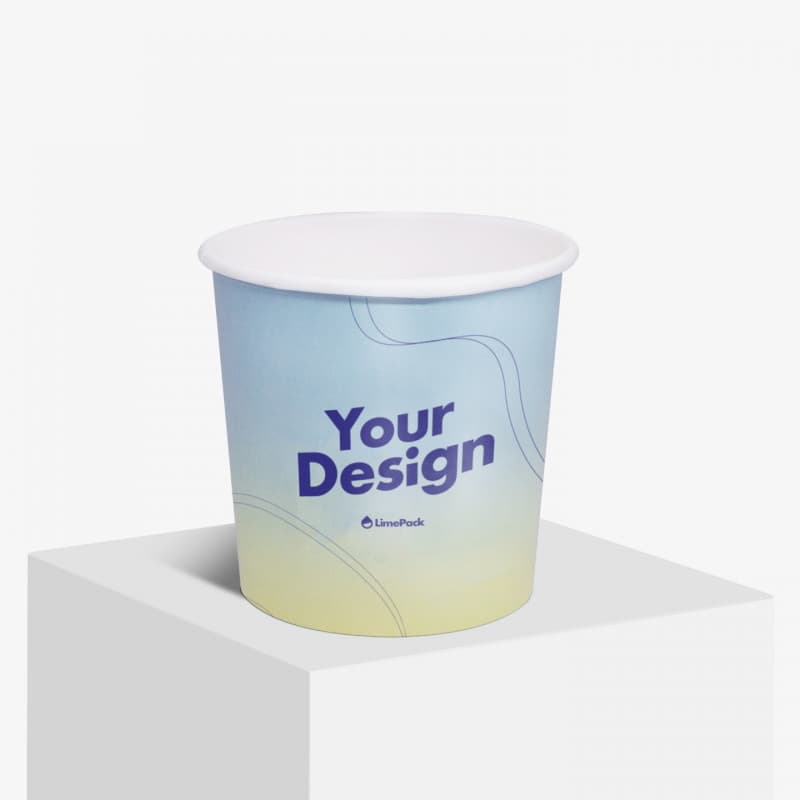 Ice Cream Tub with Lid 3