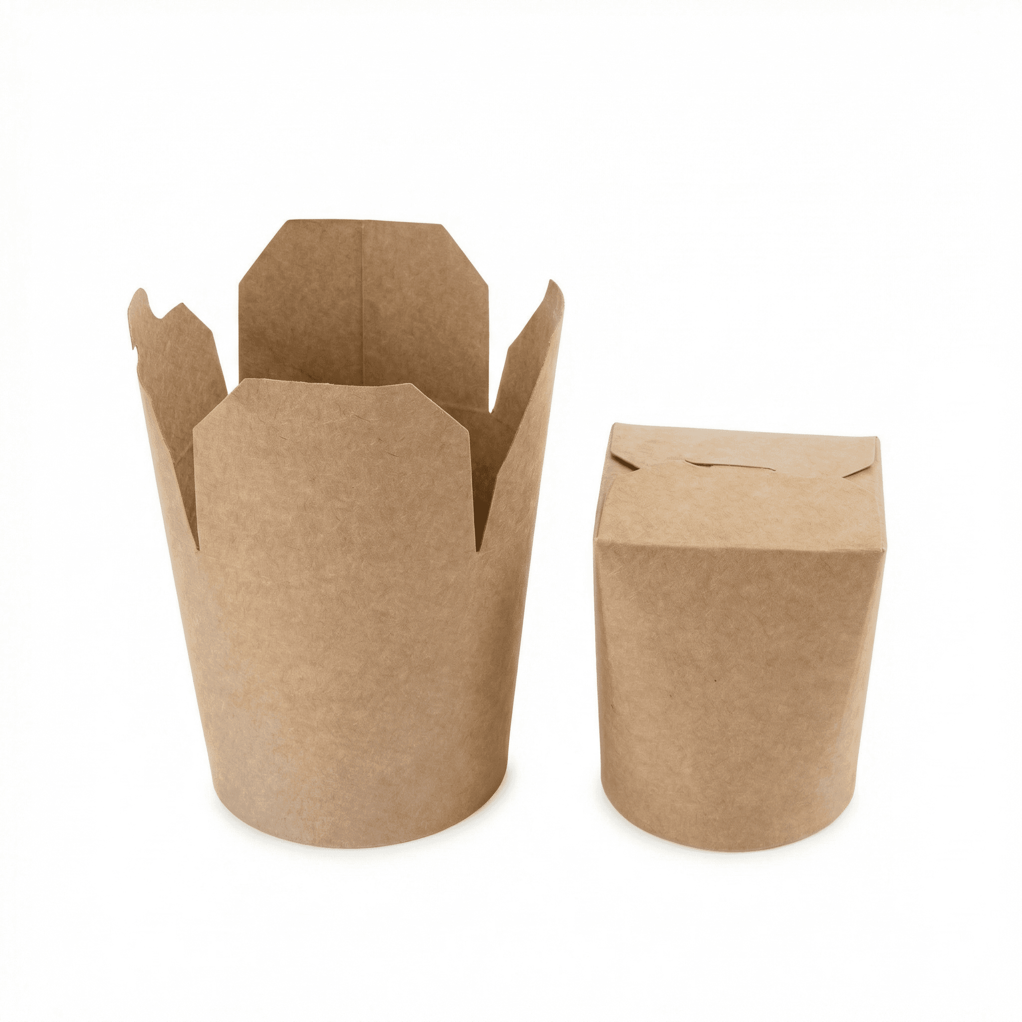 Kraft Round Food Box