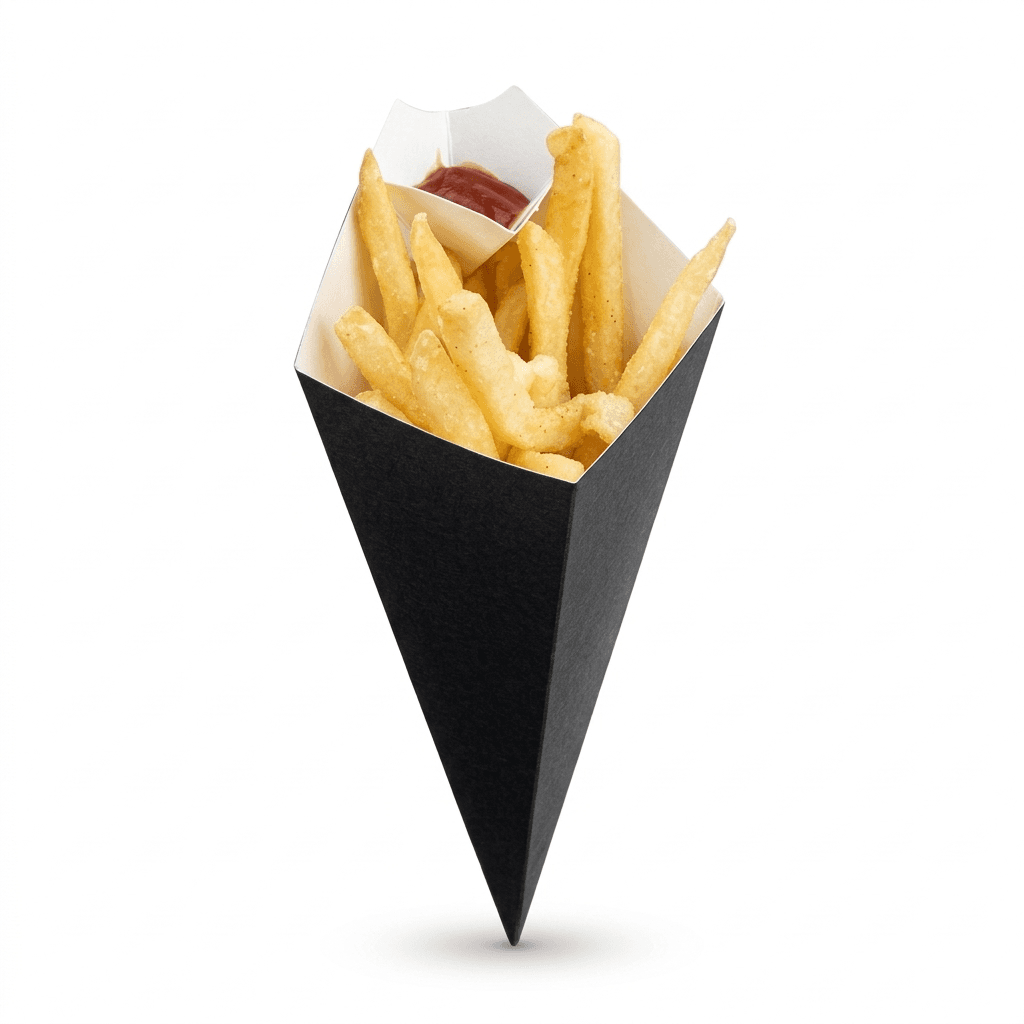 Frite Cone-Black