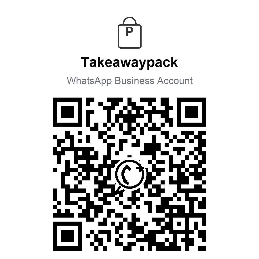 TakeawayPack WhatsApp QR code