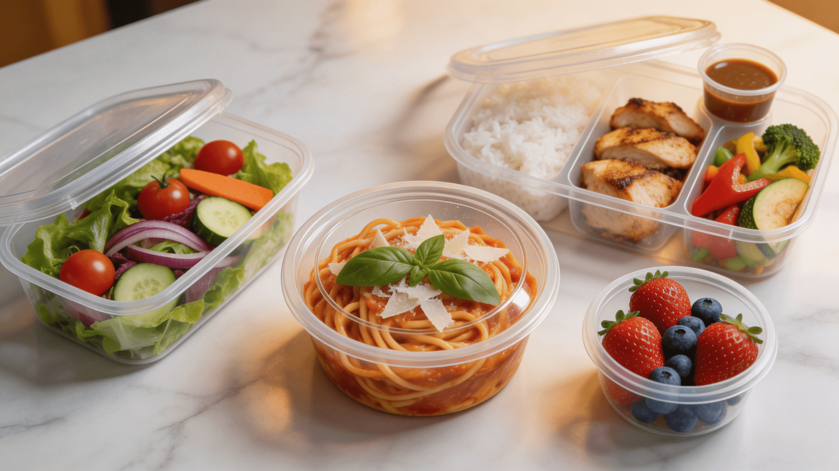 Plastic Food Containers: B2B Buying Guide for Restaurants & Takeaway Brands
