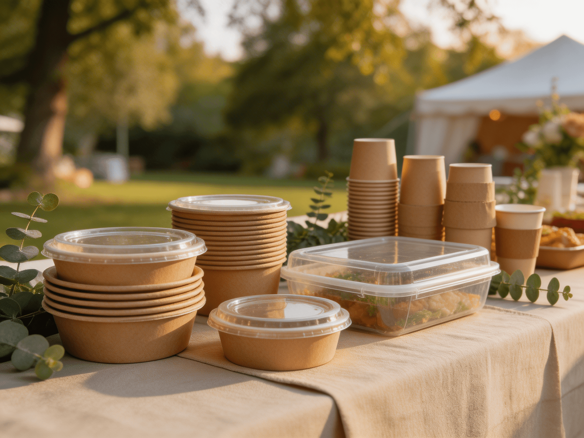 Why Disposable Food Containers Are the Smart Choice for Event Catering