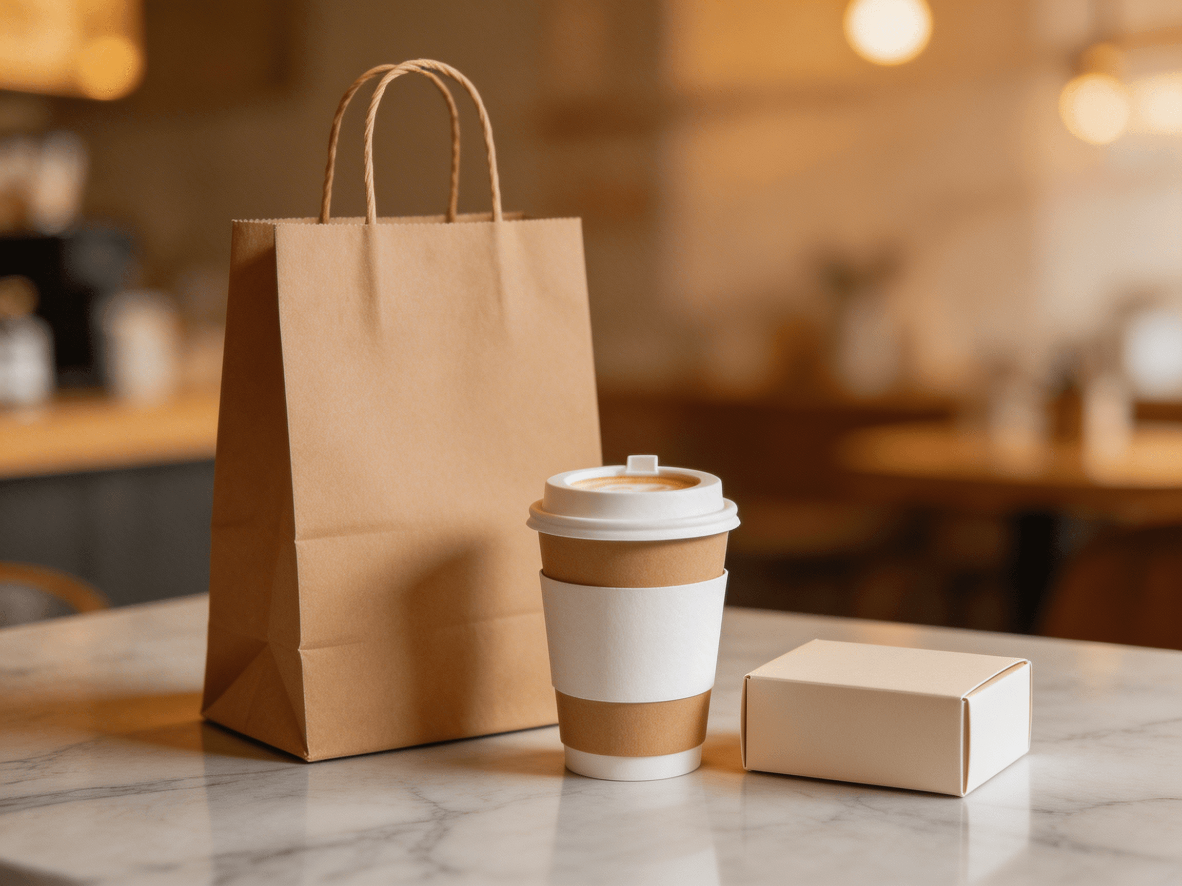 How Food Businesses Can Get More Value from Kraft Paper Bags with Handles
