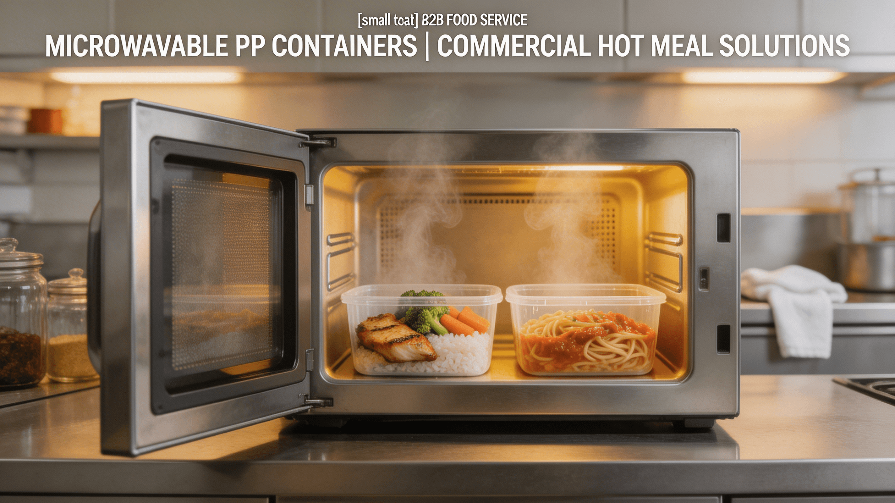 Microwavable Food Containers: A Practical Guide for Food Service Businesses