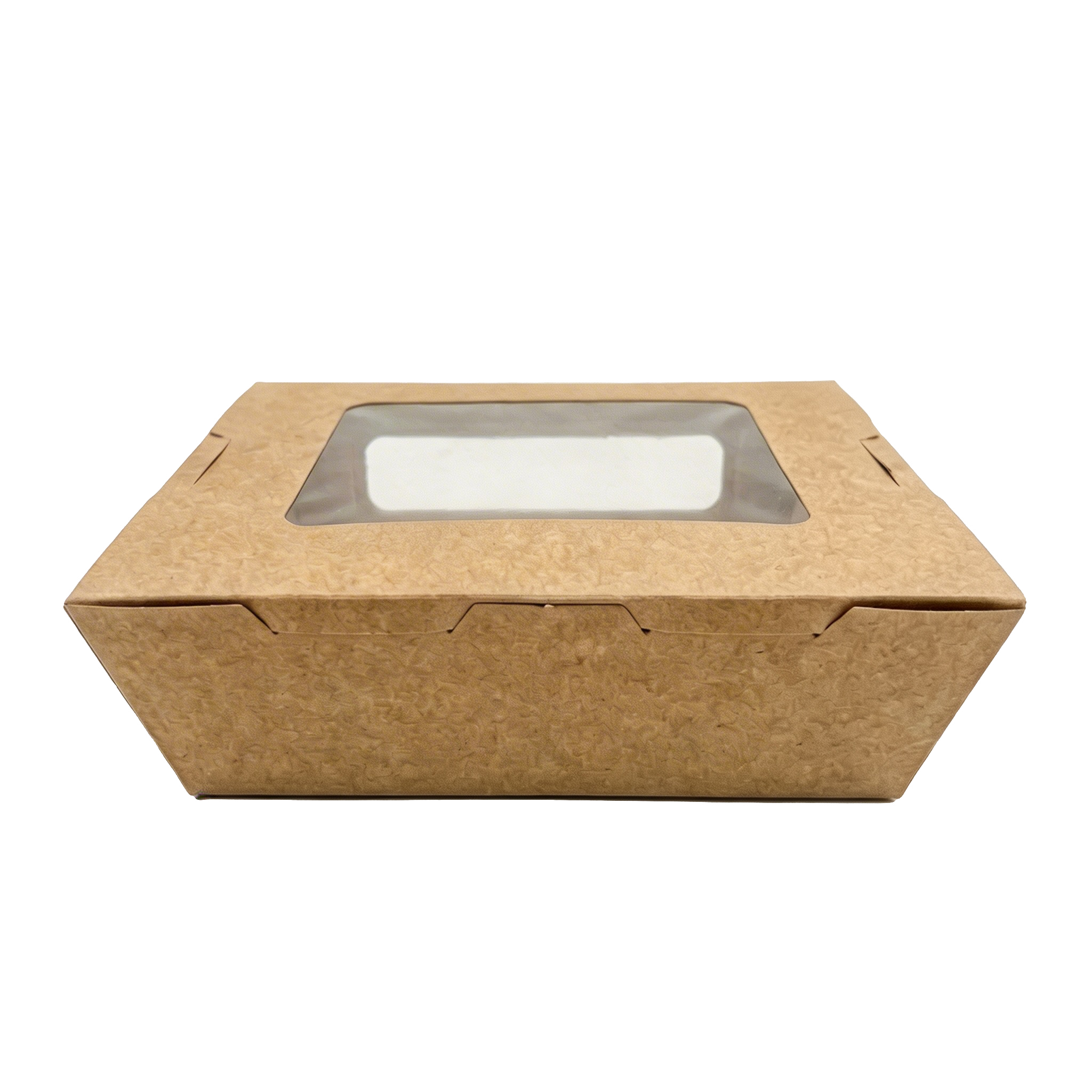 Kraft Paper Box-PLA Window 450ml