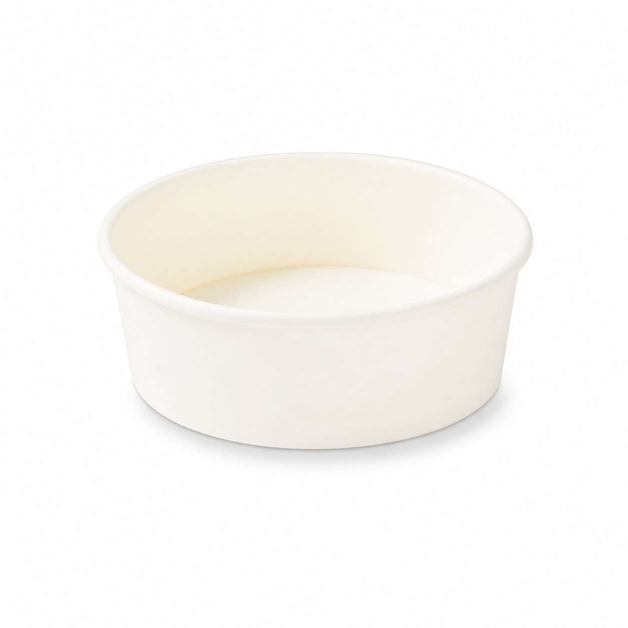Short Clay Coated Paper Bowl