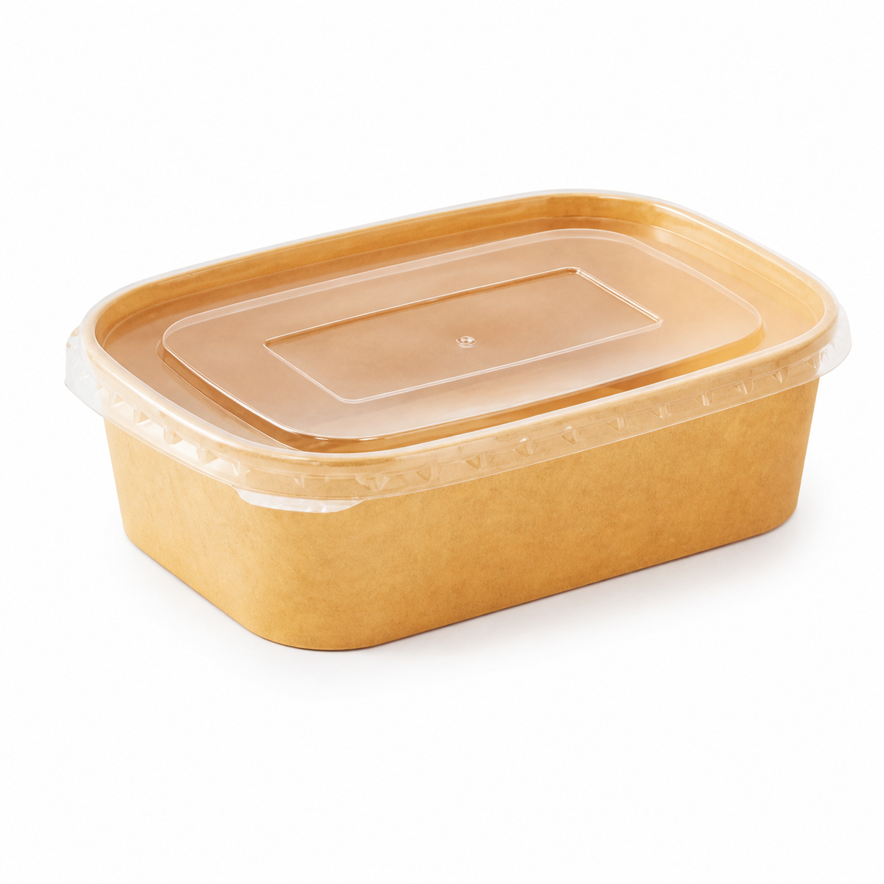 Square Paper Bowl Kraft