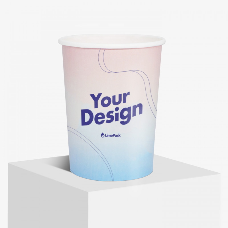 Ice Cream Tub with Lid 12oz
