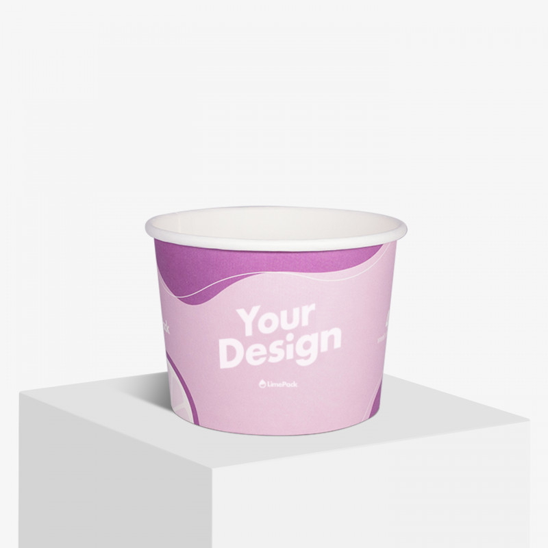 Matte Ice Cream Cup 100ml thumbnail 3