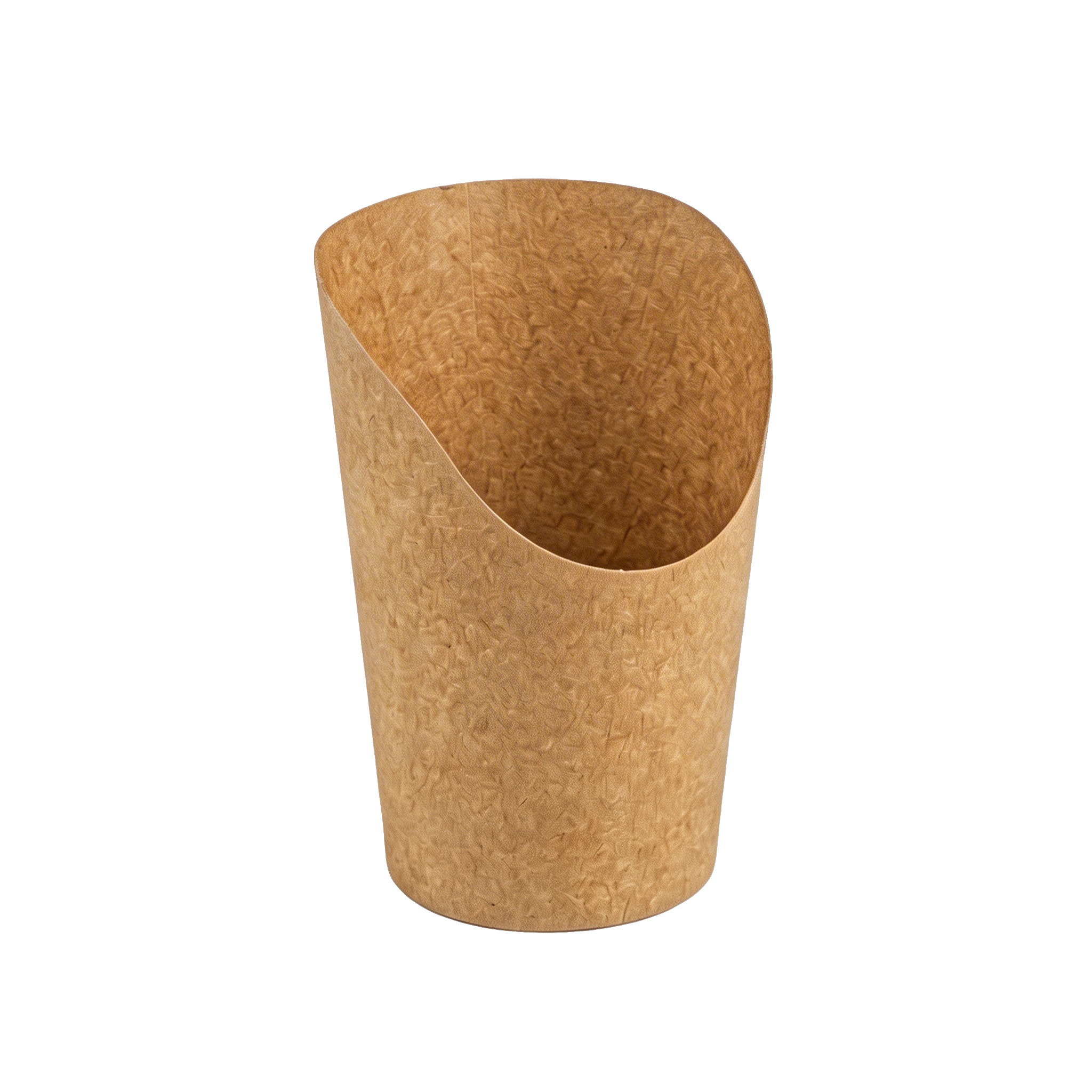 Natural Kraft Open Wrap Cup 100mm